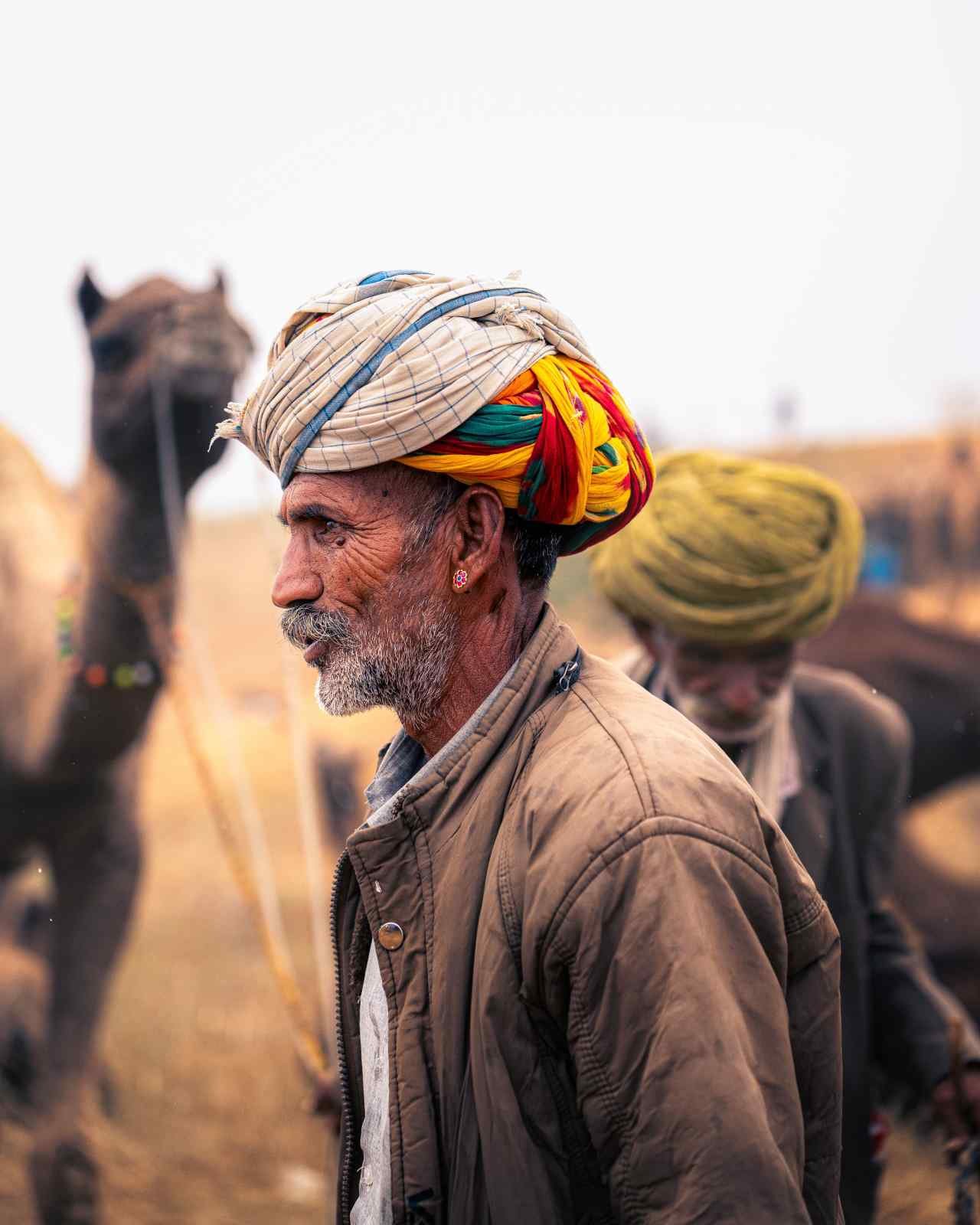 Travelers interacting with local villagers during a Ranthambore Village Tour