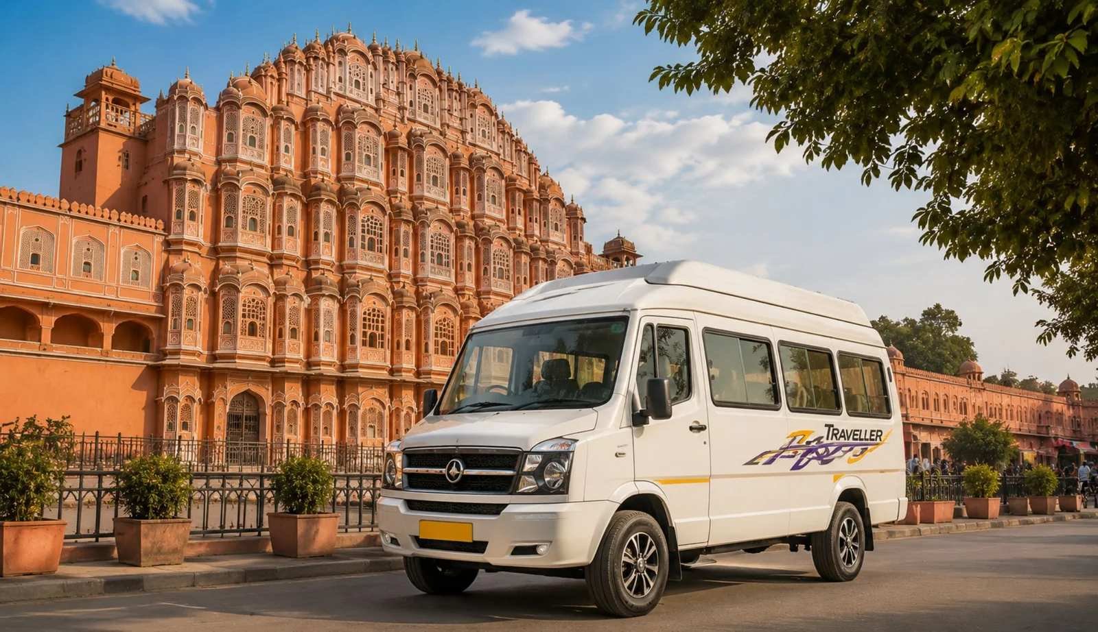 Tempo Traveller available for group travel in Ranthambore National Park